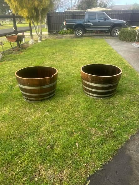 Wine Barrel Half‑Size | pick up only