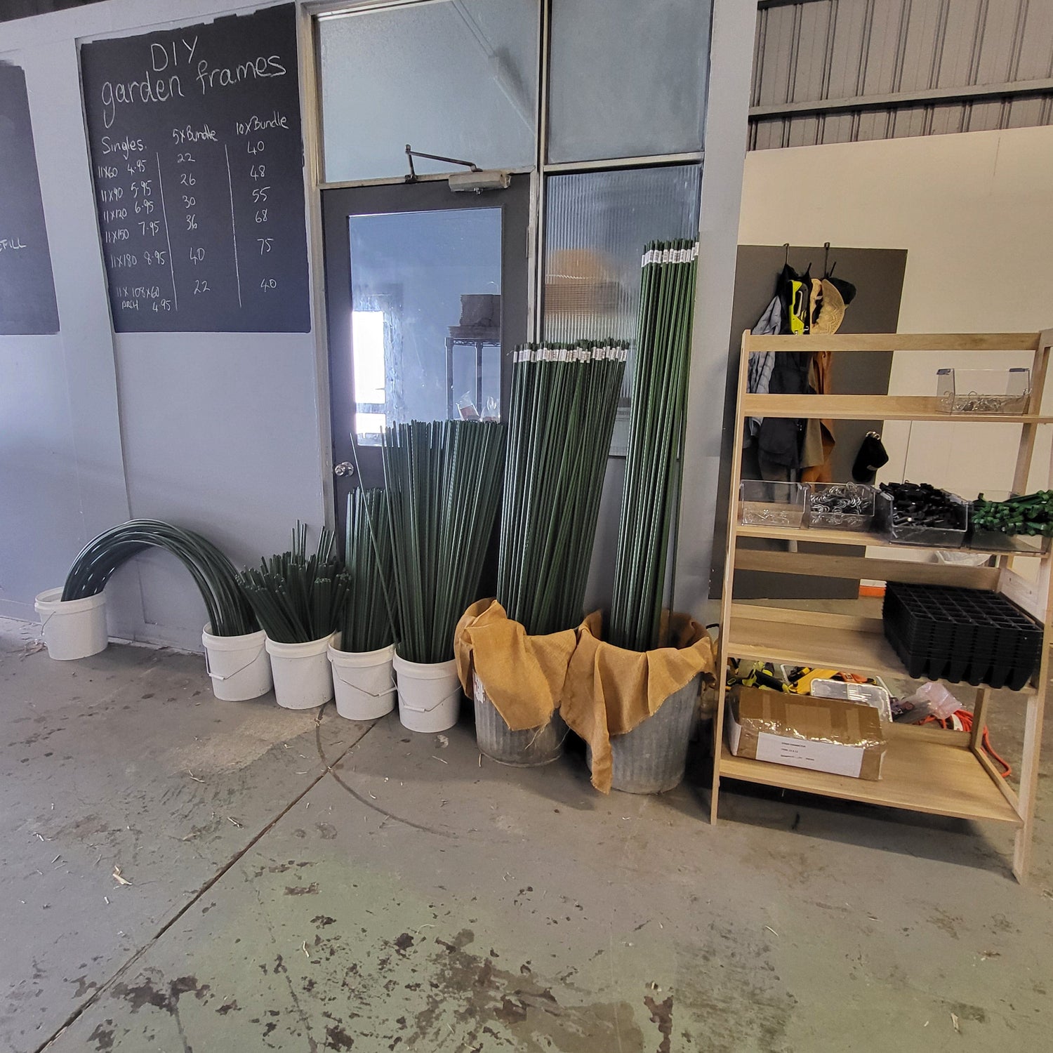 11 mm x 108 x 60 ARCH  | Modular Garden Stakes — Lightweight, Reusable Plant Support System